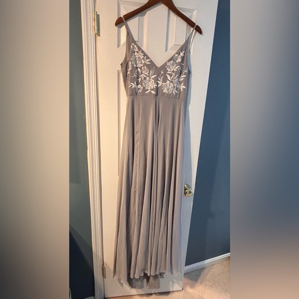 BHLDN Sadia Dress in Fog